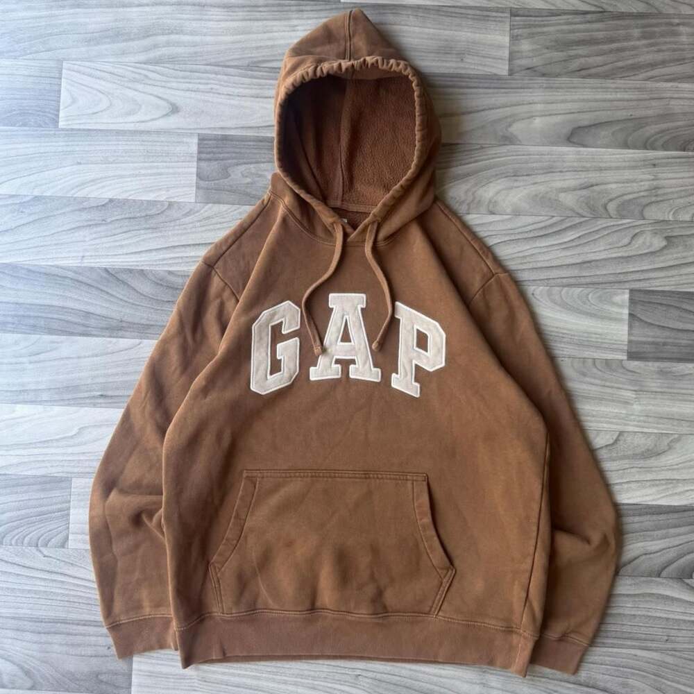 Gap Arch Logo Brown Hoodie